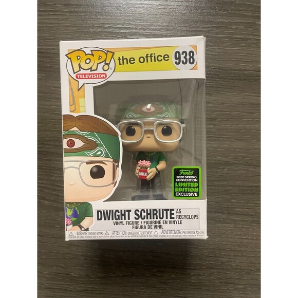 Funko Pop! Vinyl: The Office - Dwight Schrute as Recyclops - Emerald City Comic - Picture 1 of 6